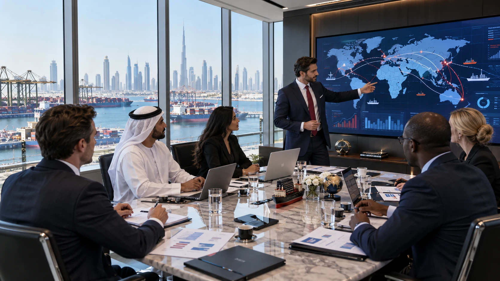 Business Management & Consultancy — international trade and freight photography