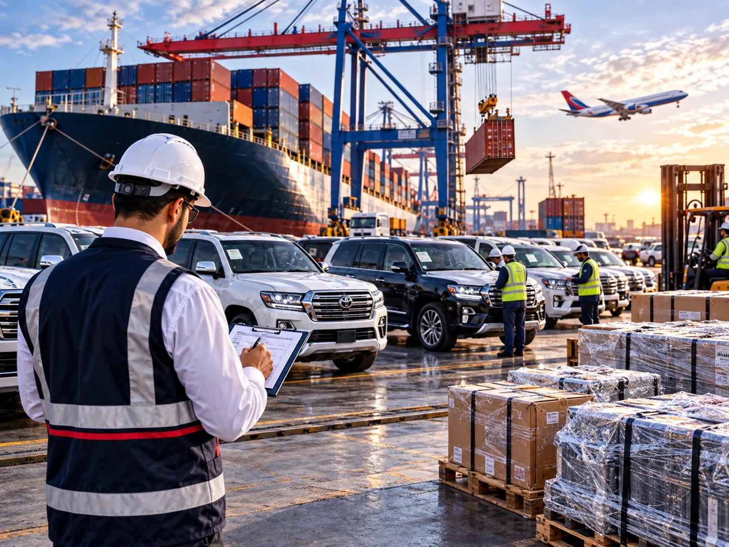 Products & New Arrivals — international trade and freight photography