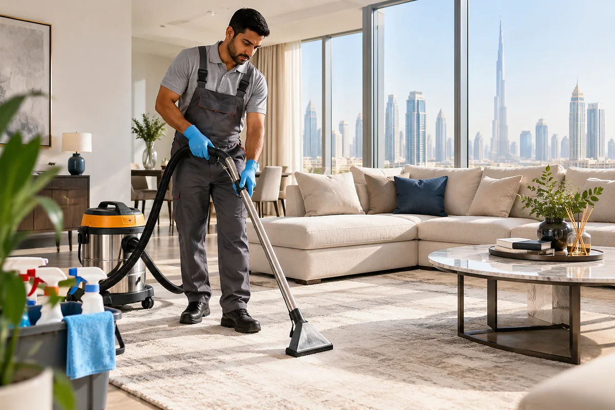 Representative scene for Cleaning service
