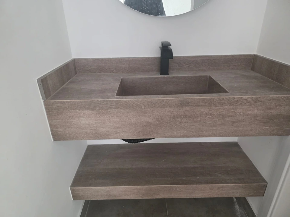 Washbasin detail — Safa 1 villa