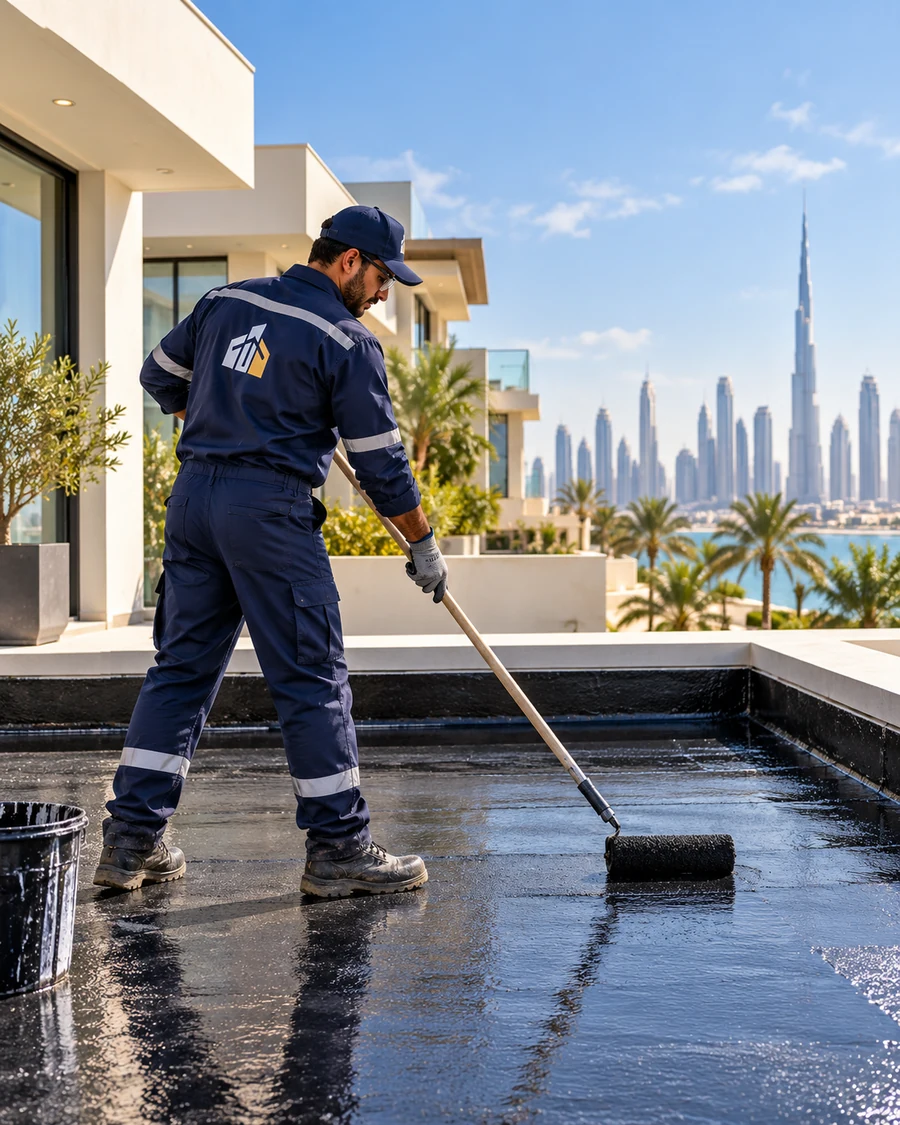 Waterproofing technician