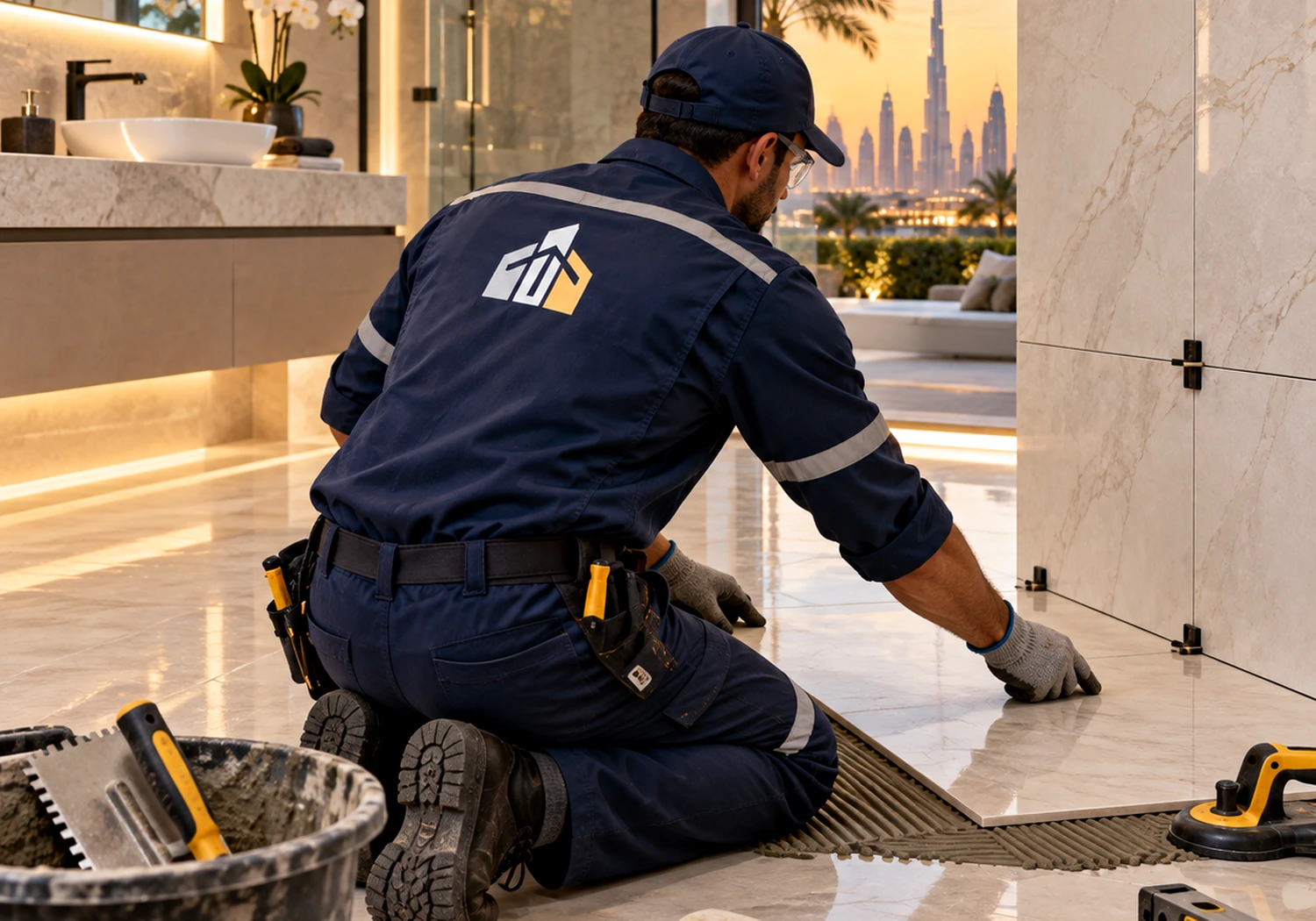 Floor & Wall Tiling Works visual