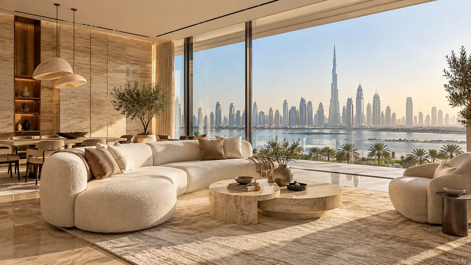 Residential living spaces &mdash; illustrative imagery