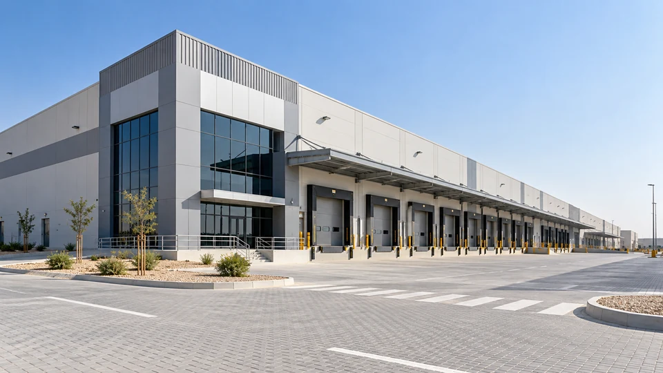 Warehouses &mdash; illustrative scene